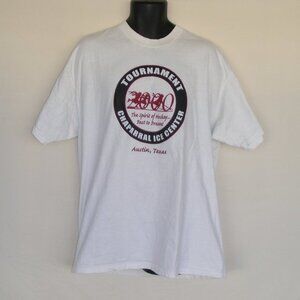 Hockey Tournament Tshirt, XL, Austin Texas, 2000